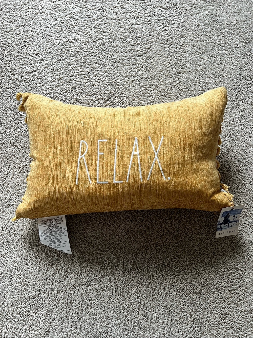Rae Dunn Relax Pillow